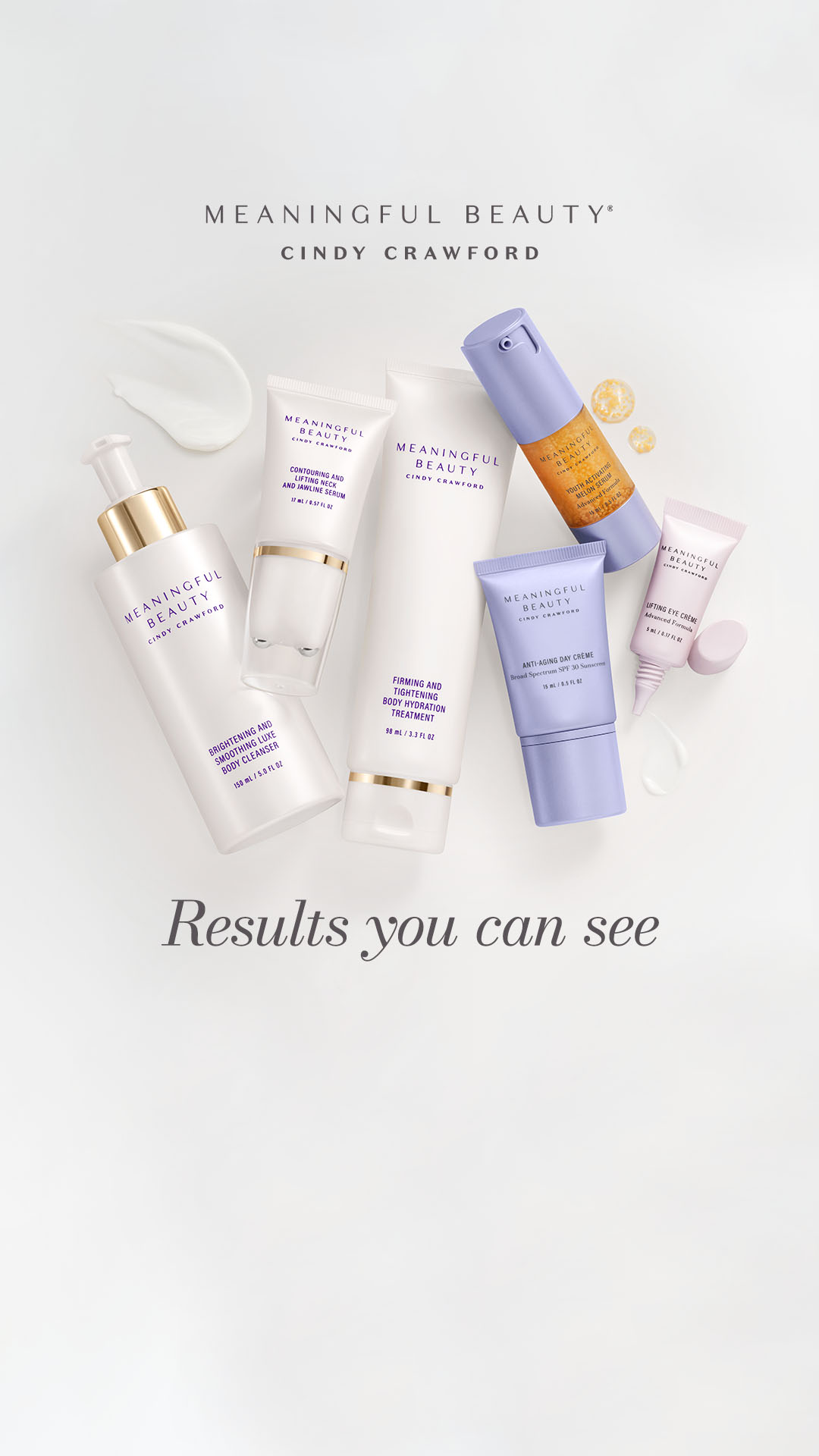 Meaningful Beauty Facebook ad