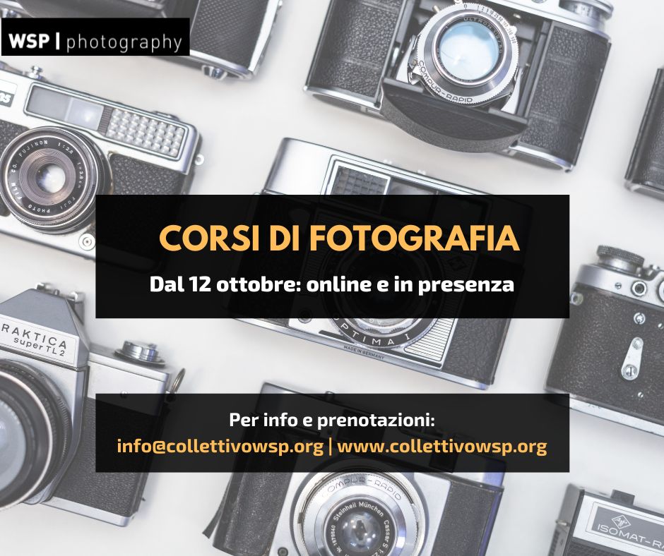 WSP Photography Facebook ad: Iscriviti ad un corso di fotografia: scopri la nostra…