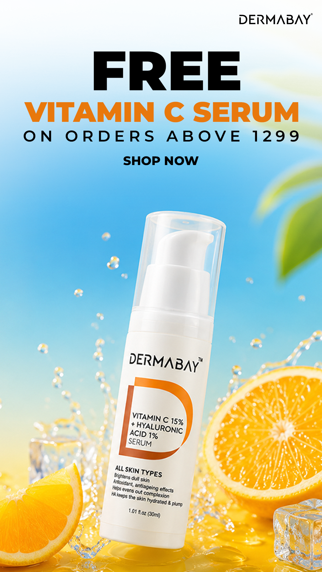 Dermabay Skincare Facebook ad