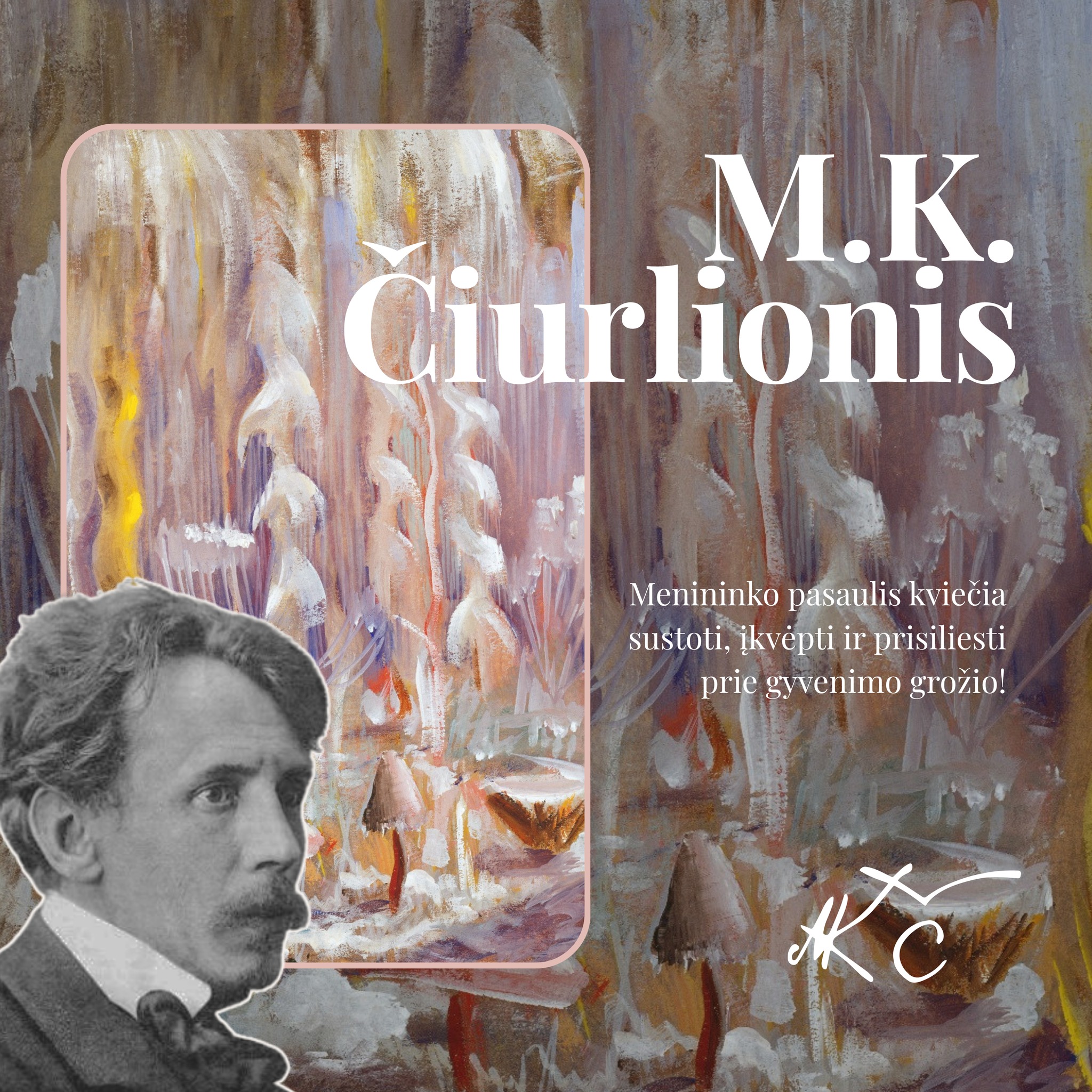 M.K. Čiurlionis - Gyvenimas ir Kūryba Facebook ad