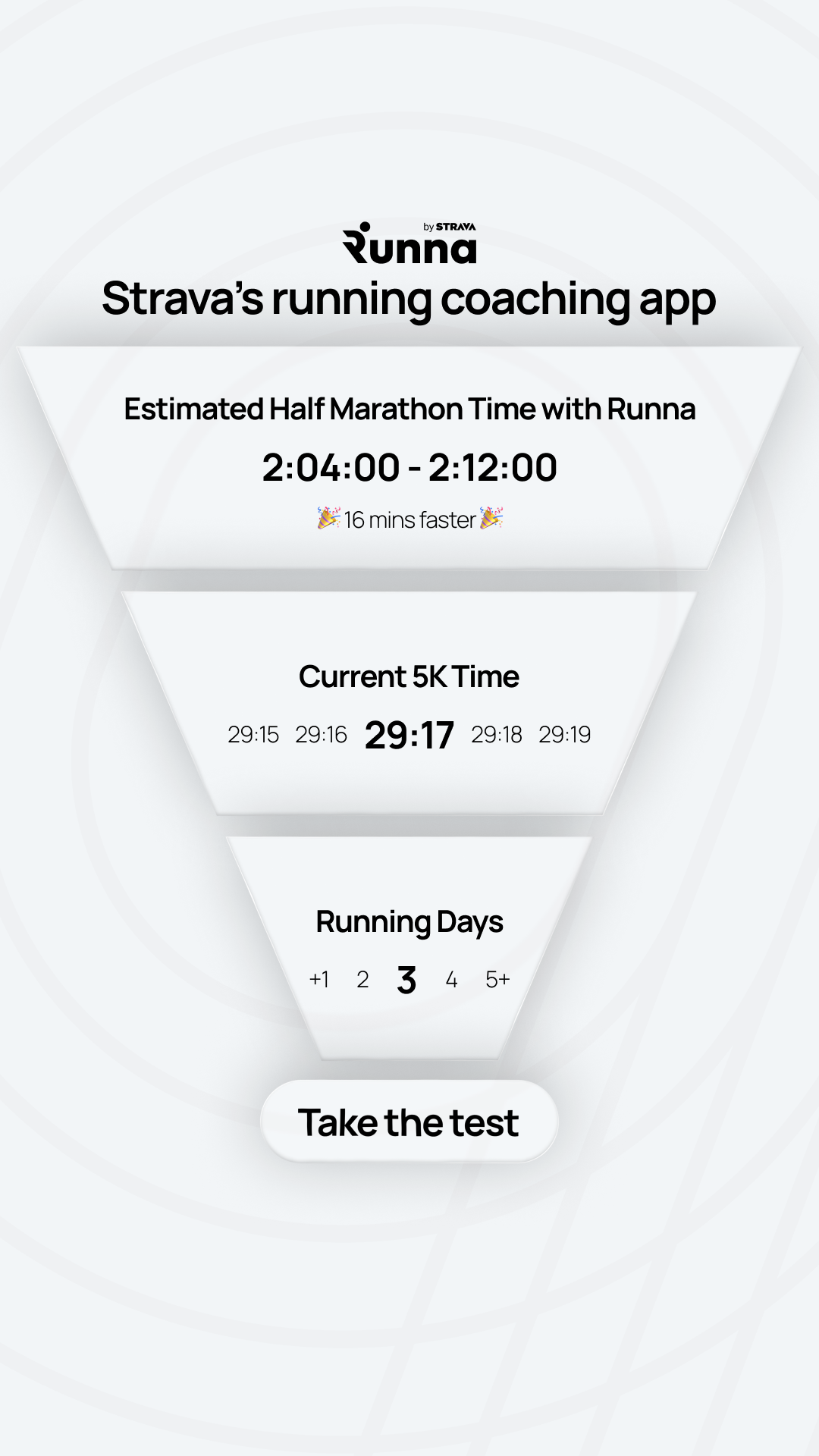 runna Facebook ad