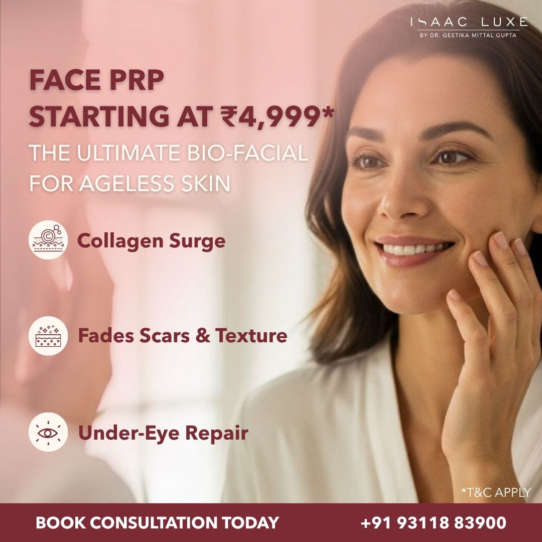 ISAAC Luxe: International Skin & Anti-Aging Centre Facebook ad