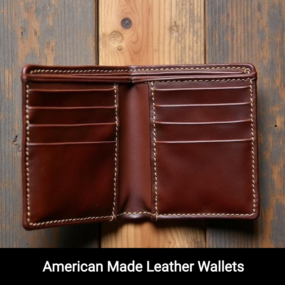 DailyKnowHow Picks Facebook ad: American Made Leather Wallets.