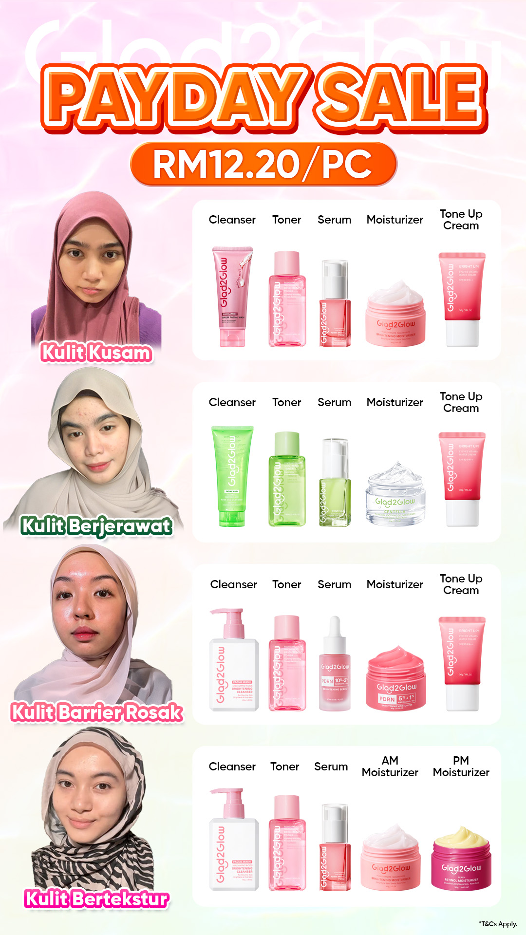 Glad2Glow Malaysia Facebook ad