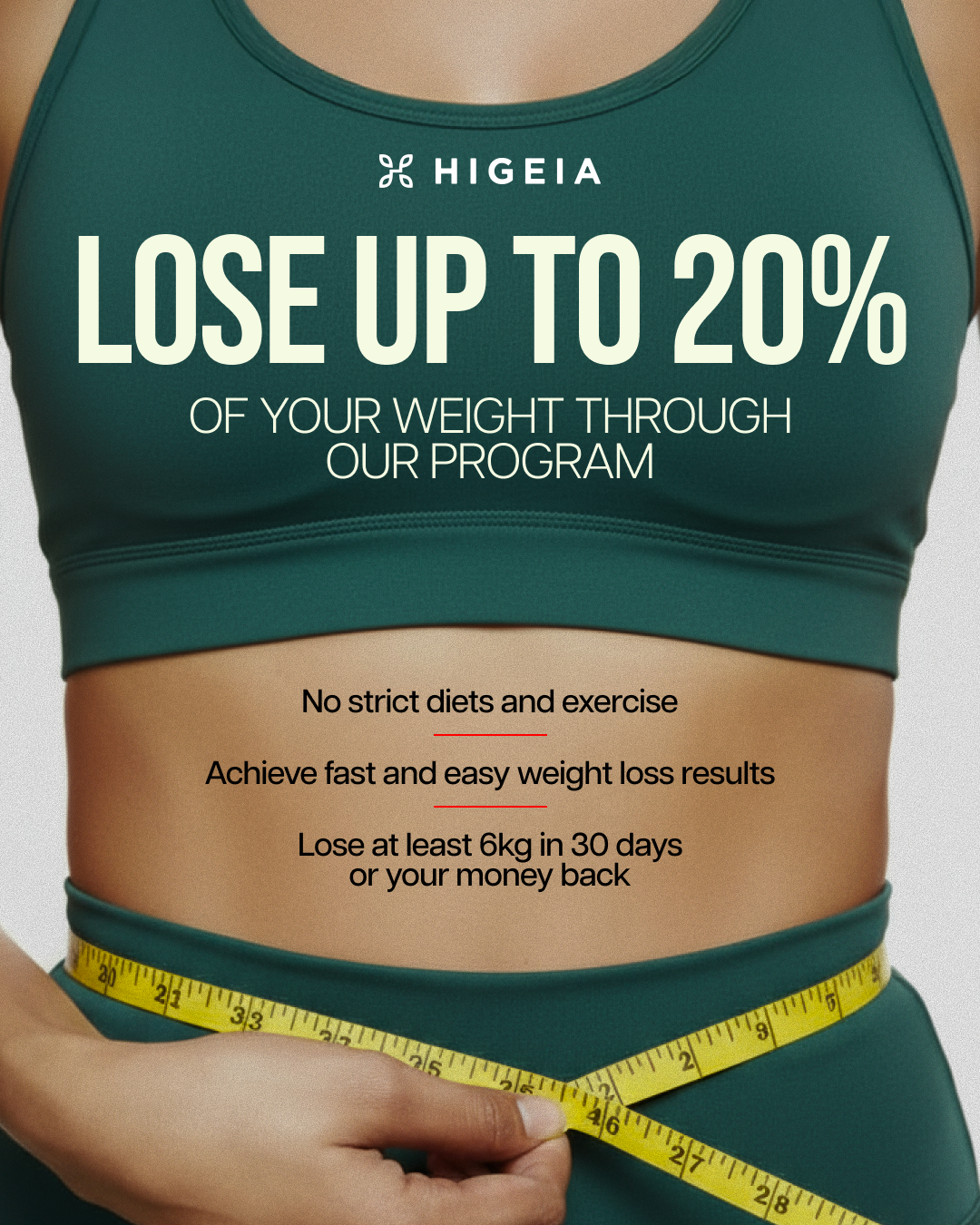 Higeia Facebook ad: A Smarter Medical Treatment for Weight Loss