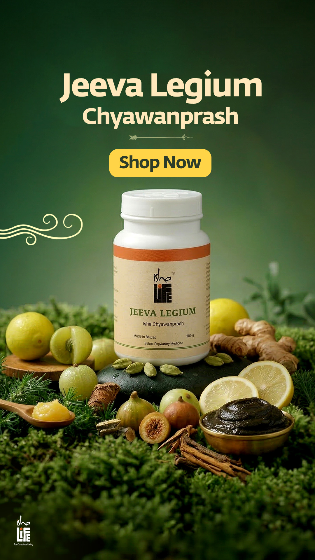 Isha Life Facebook ad