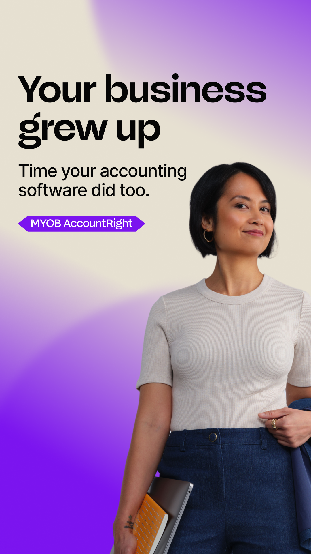 MYOB Facebook ad from May 26, 2026