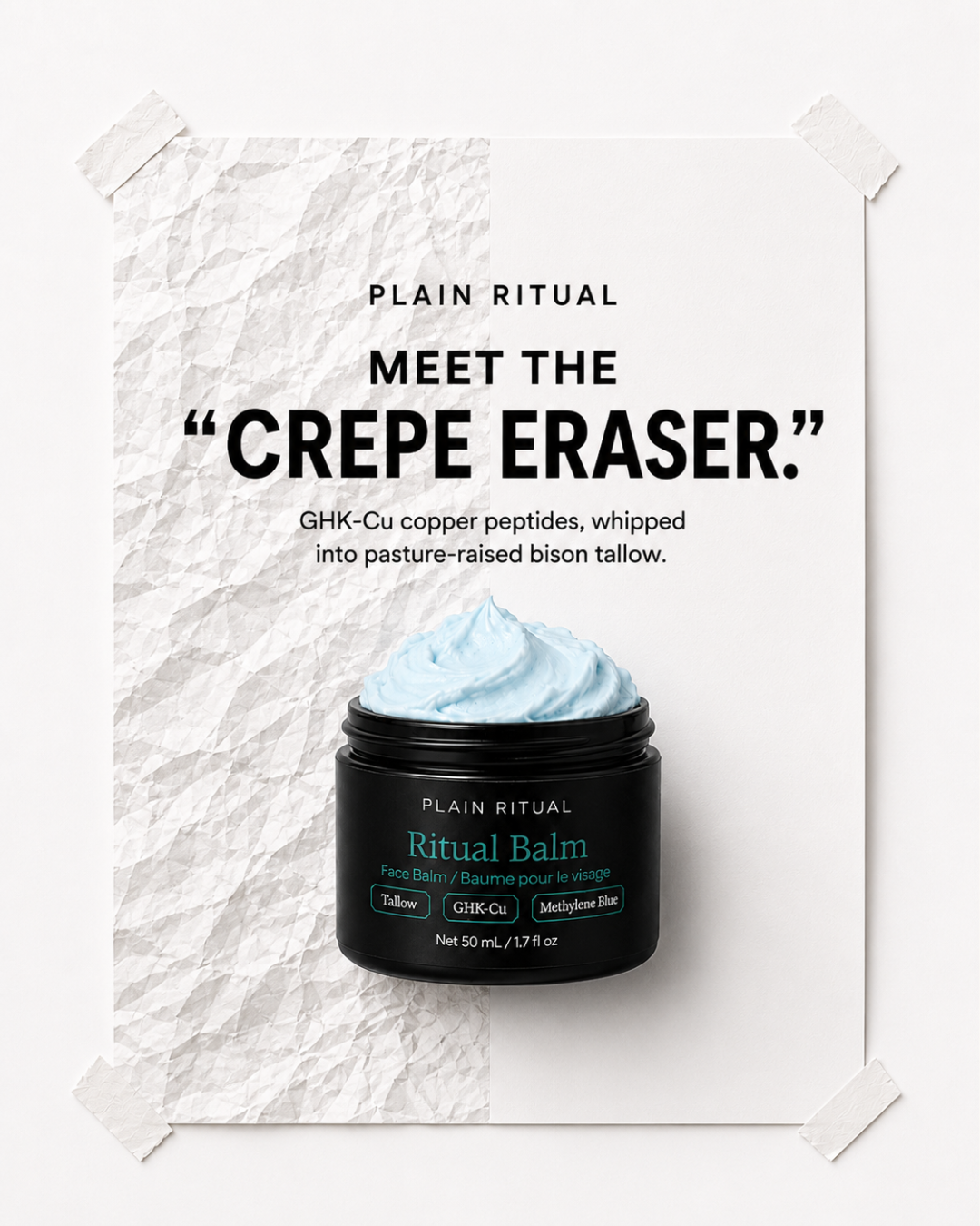 Plain Ritual Facebook ad