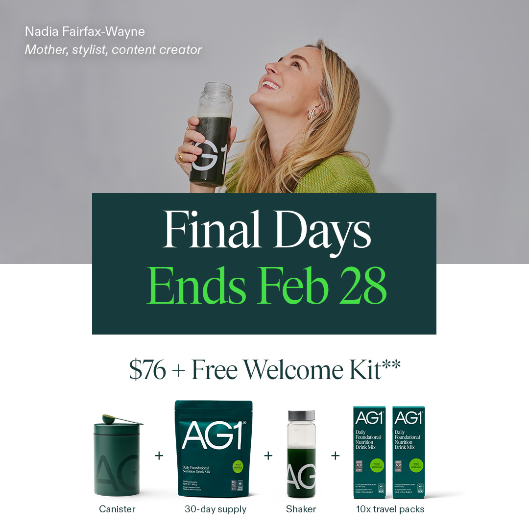 AG1 by Athletic Greens Facebook ad