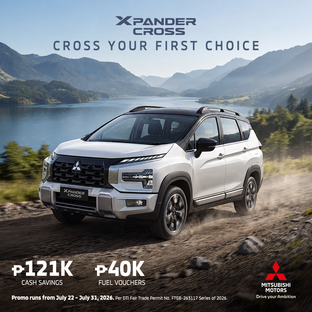 Mitsubishi Motors Philippines Facebook ad: Xpander Cross 121K Cash Promo | Mitsubishi Motors…