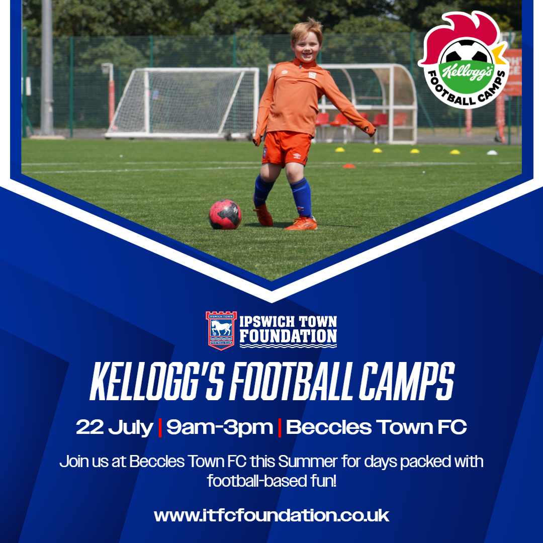 Ipswich Town Foundation Facebook ad: Join us this Summer!