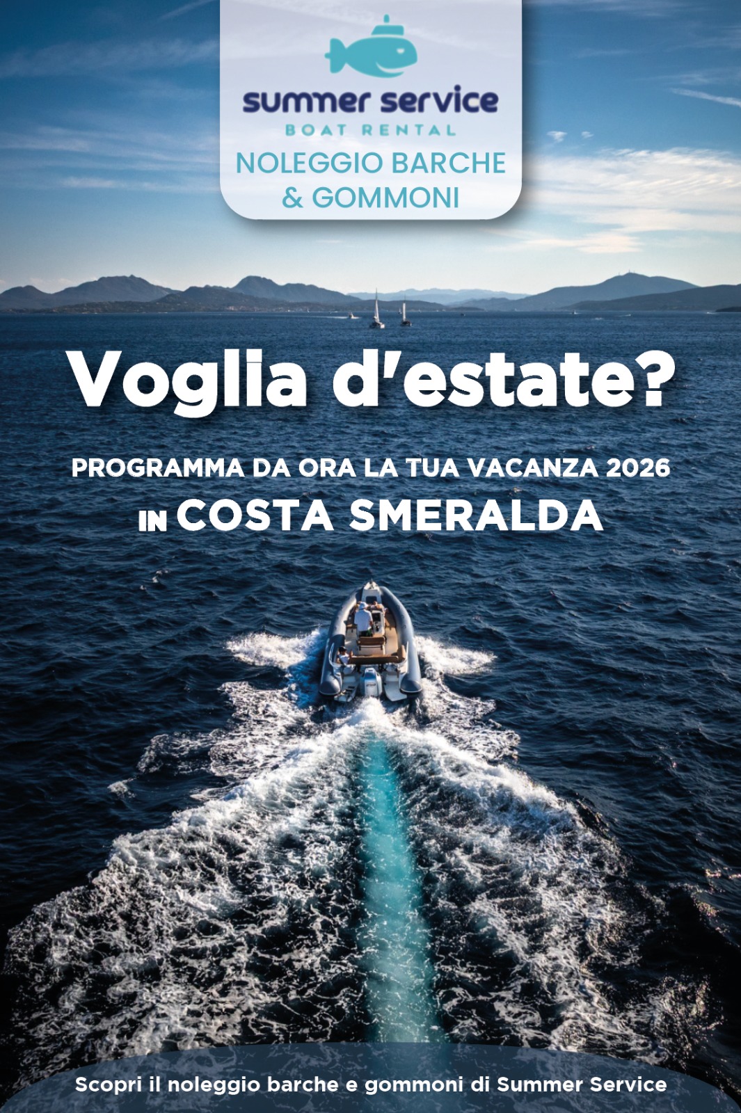 Summer Service Boat Rental Facebook ad