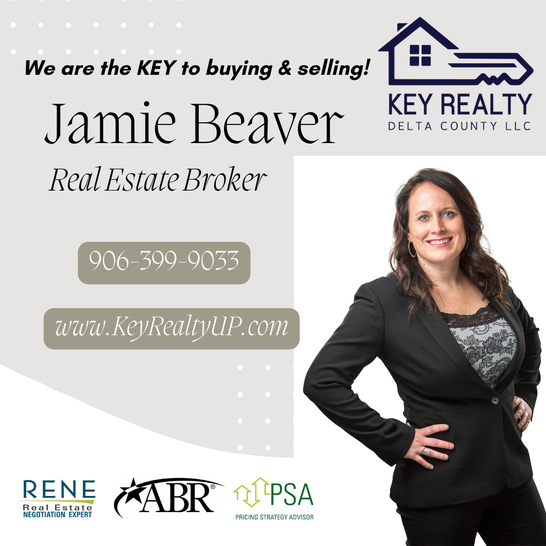 Key Realty Delta County, Escanaba MI Facebook ad: Get a KEY Agent to Represent YOU!