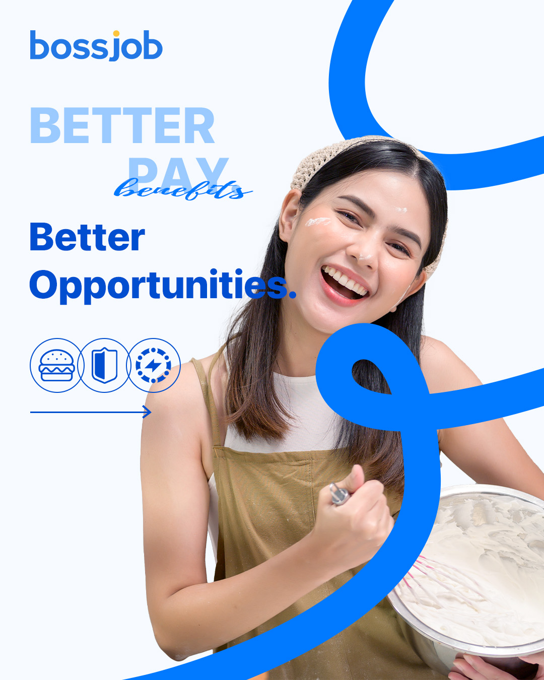 Bossjob Malaysia Facebook ad: bossjob: Chat & Job Search