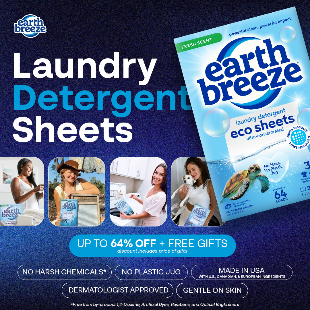 Earth Breeze Facebook ad