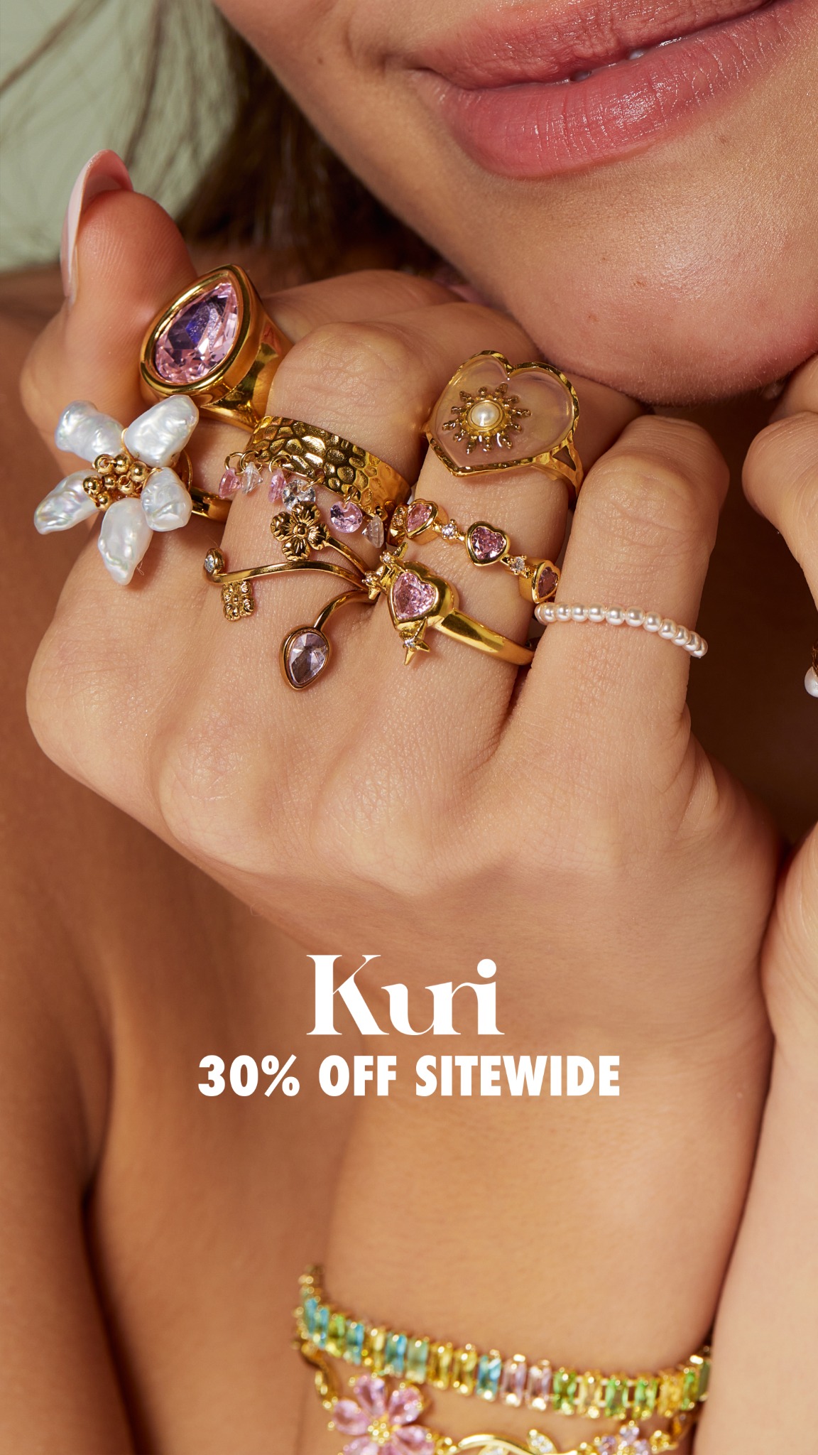 Kuri jewelry Facebook ad