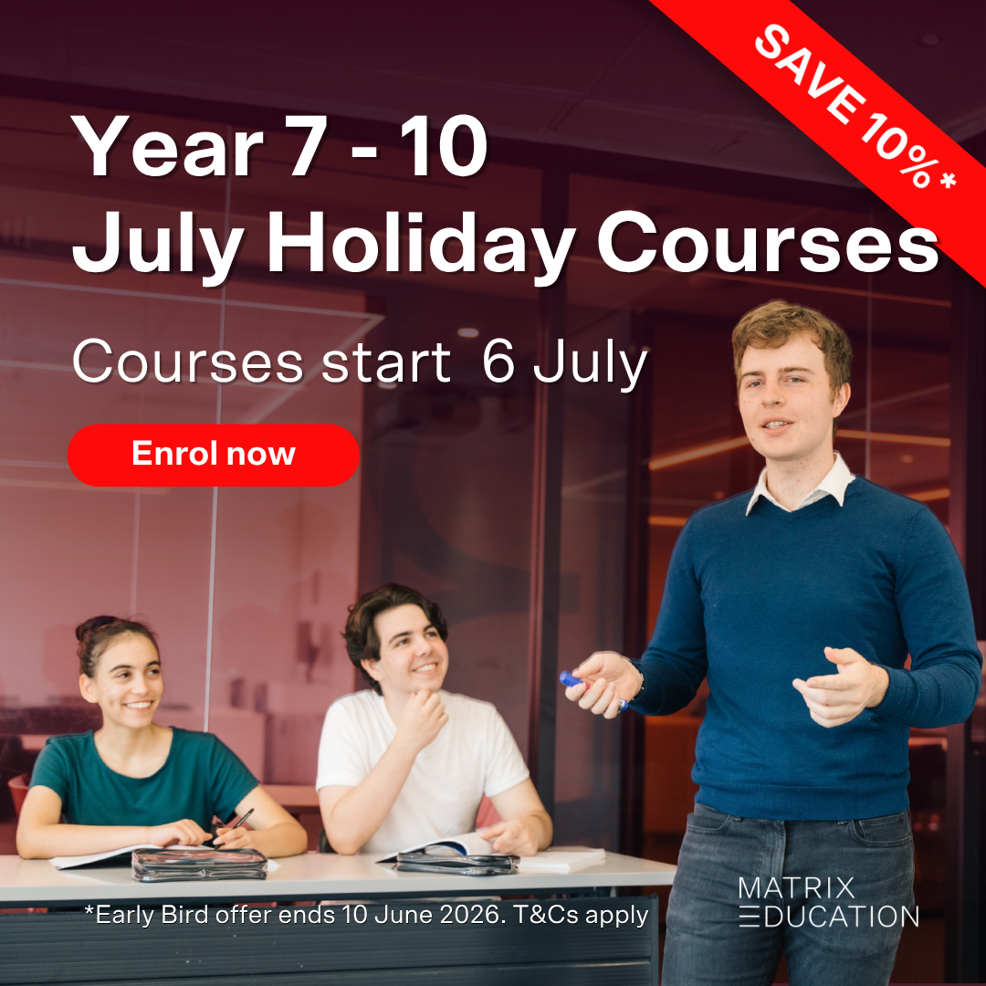 Matrix Education Facebook ad