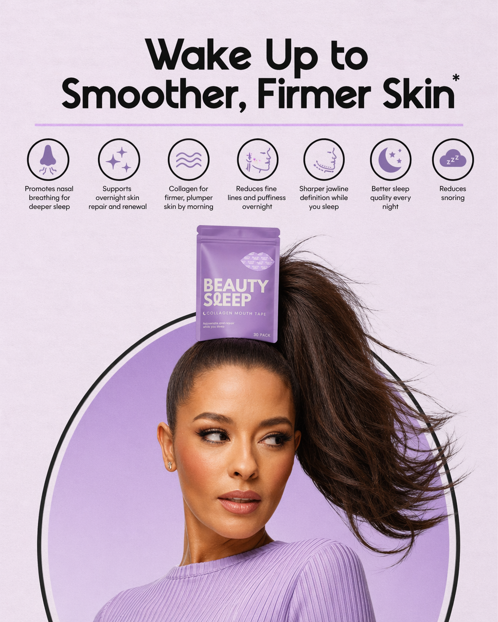 Beauty Sleep Facebook ad