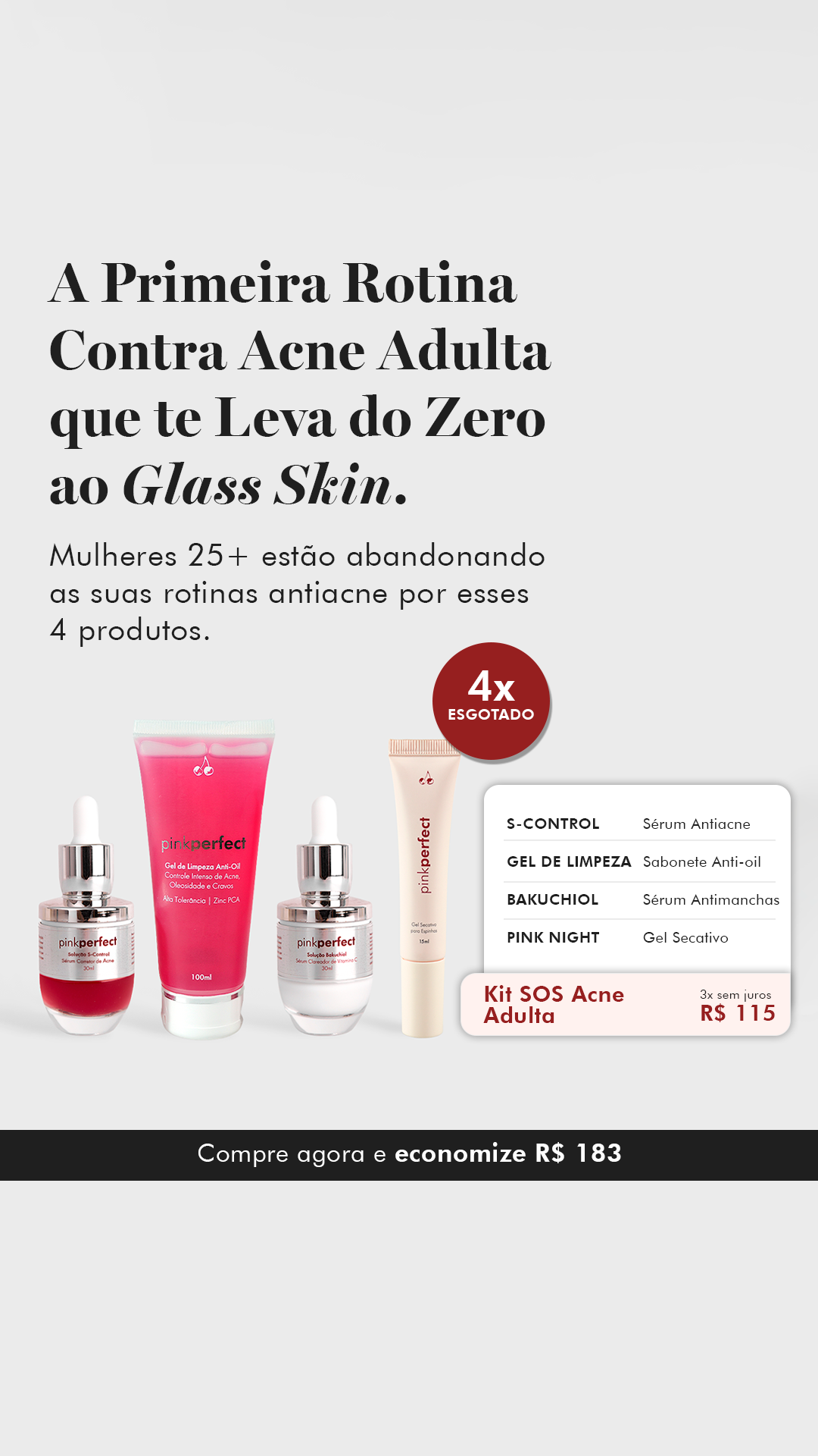 PinkPerfect Facebook ad