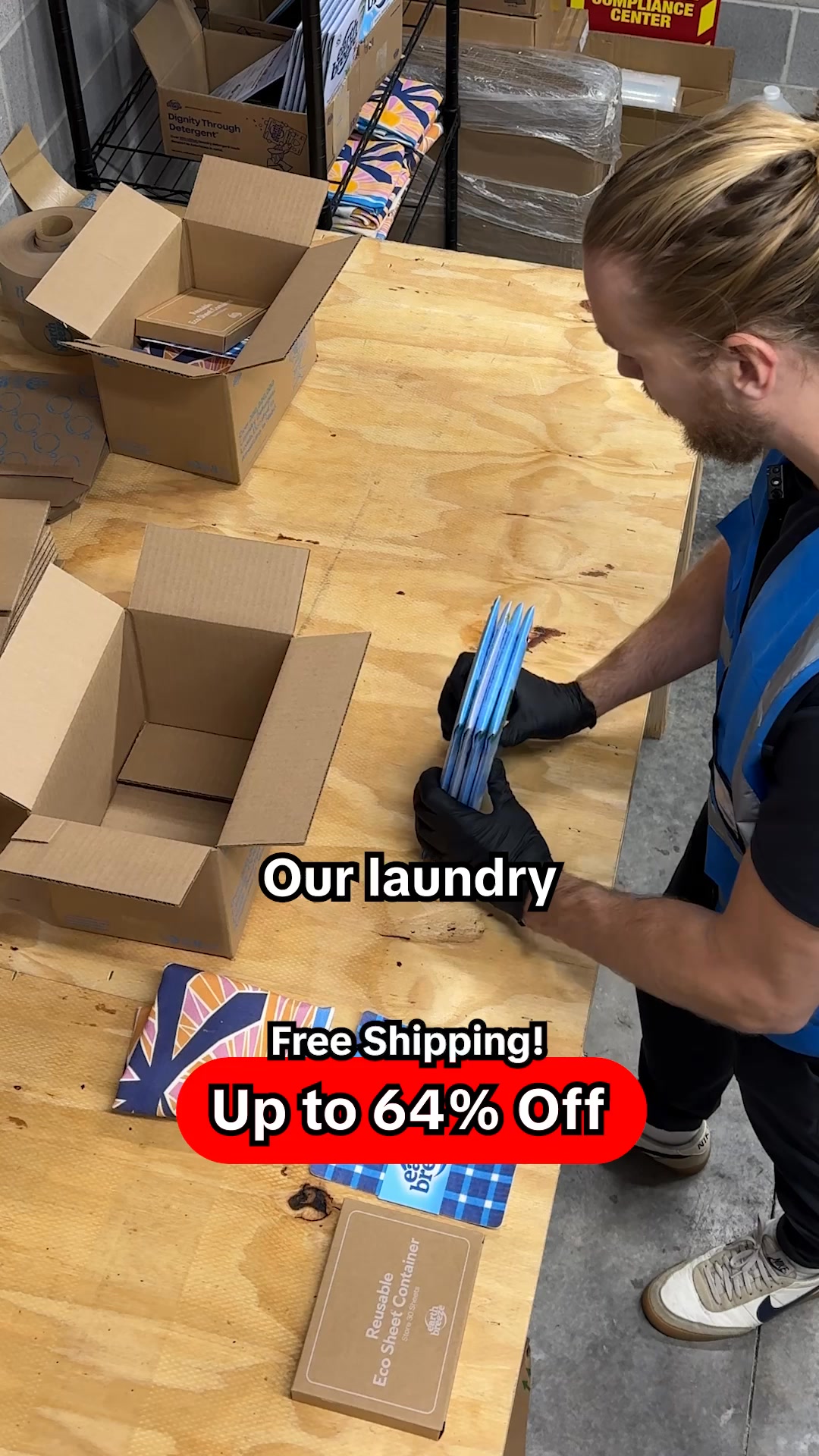 Earth Breeze Facebook ad: America's #1 Laundry Detergent Sheet
