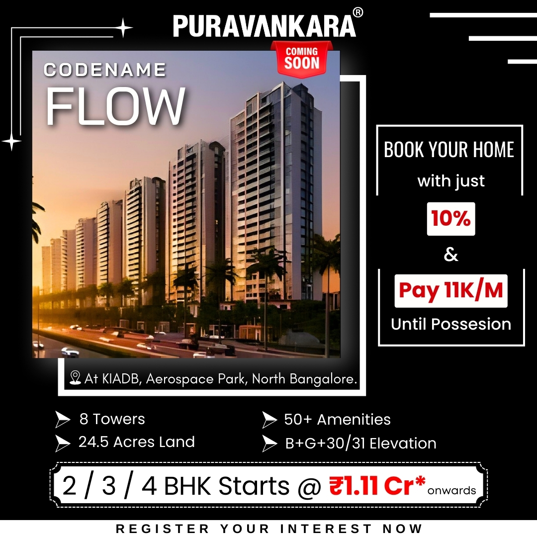Puravankara New Launch Facebook ad: Pre-Book Now