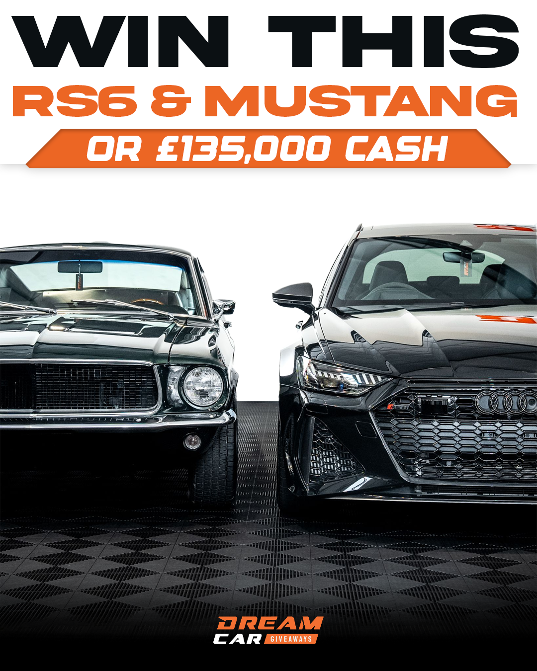 Dream Car Giveaways Facebook ad