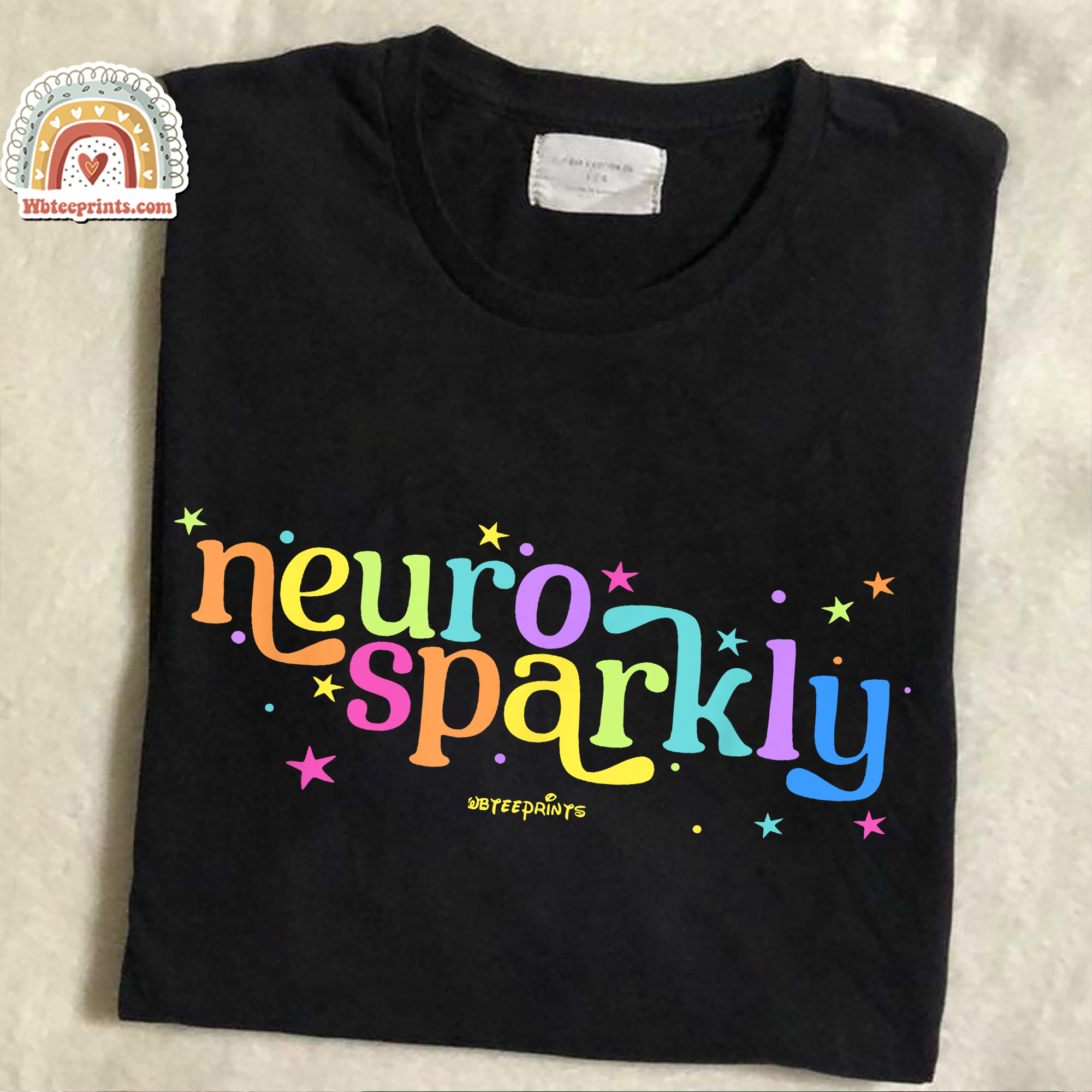 ADHD Awareness Facebook ad: Stay Proudly NeuroSparkly!