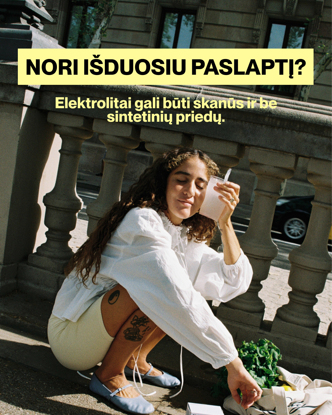 Daily Spoon Facebook ad: ELEKTROLITAI BE SINTETINIO SKONIO