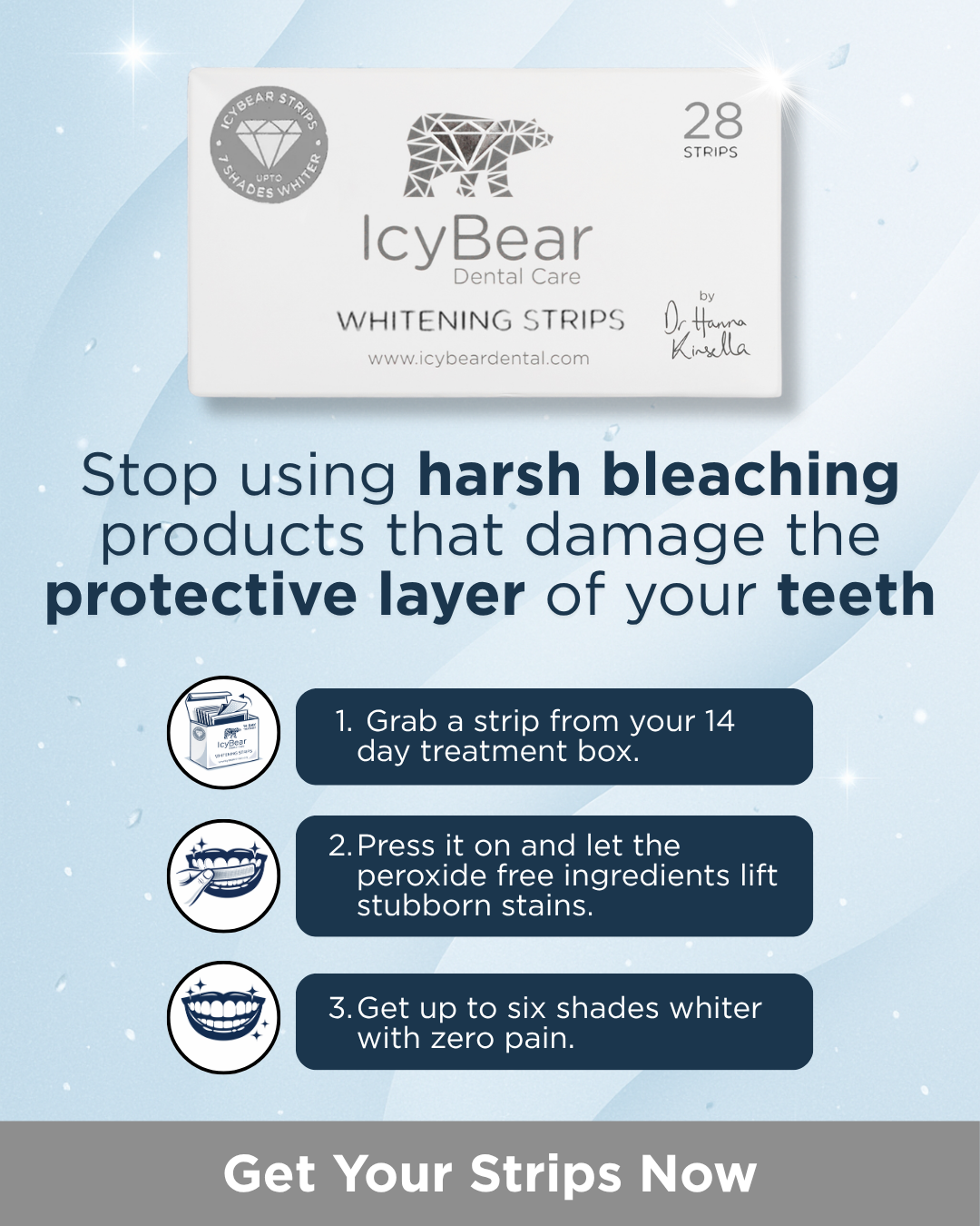 Icy Bear Dental Facebook ad