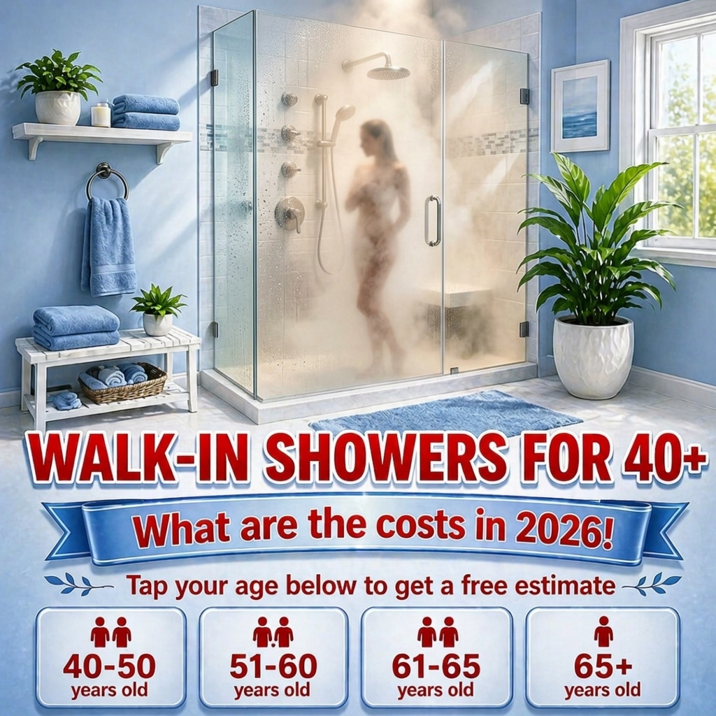 Americansweare Facebook ad: Here’s What a Walk-in Shower Should Cost You