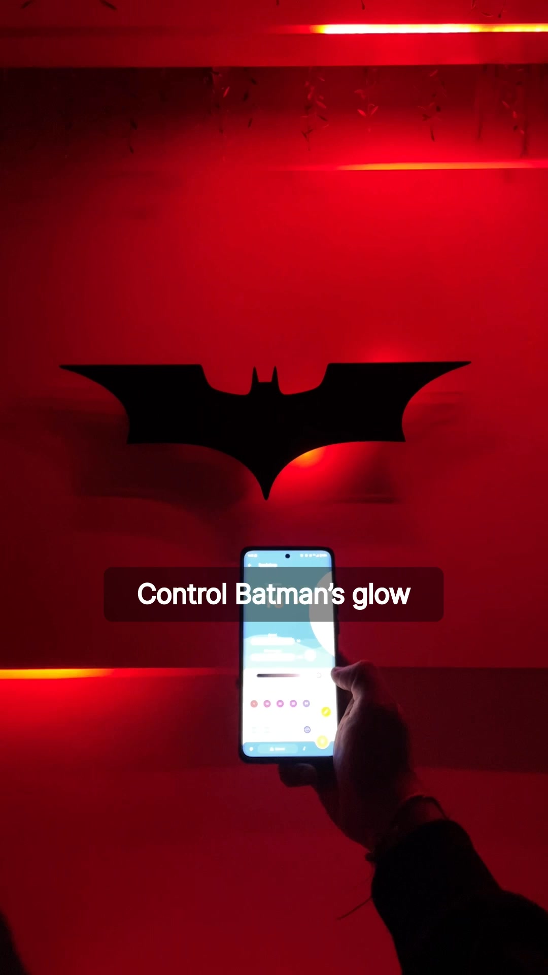 Backlit Crafts Facebook ad: Bring Gotham Home