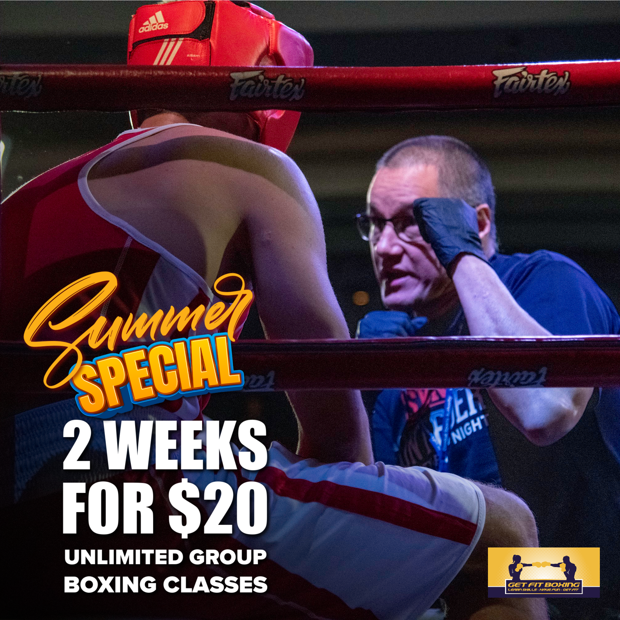 Get Fit Boxing Facebook ad