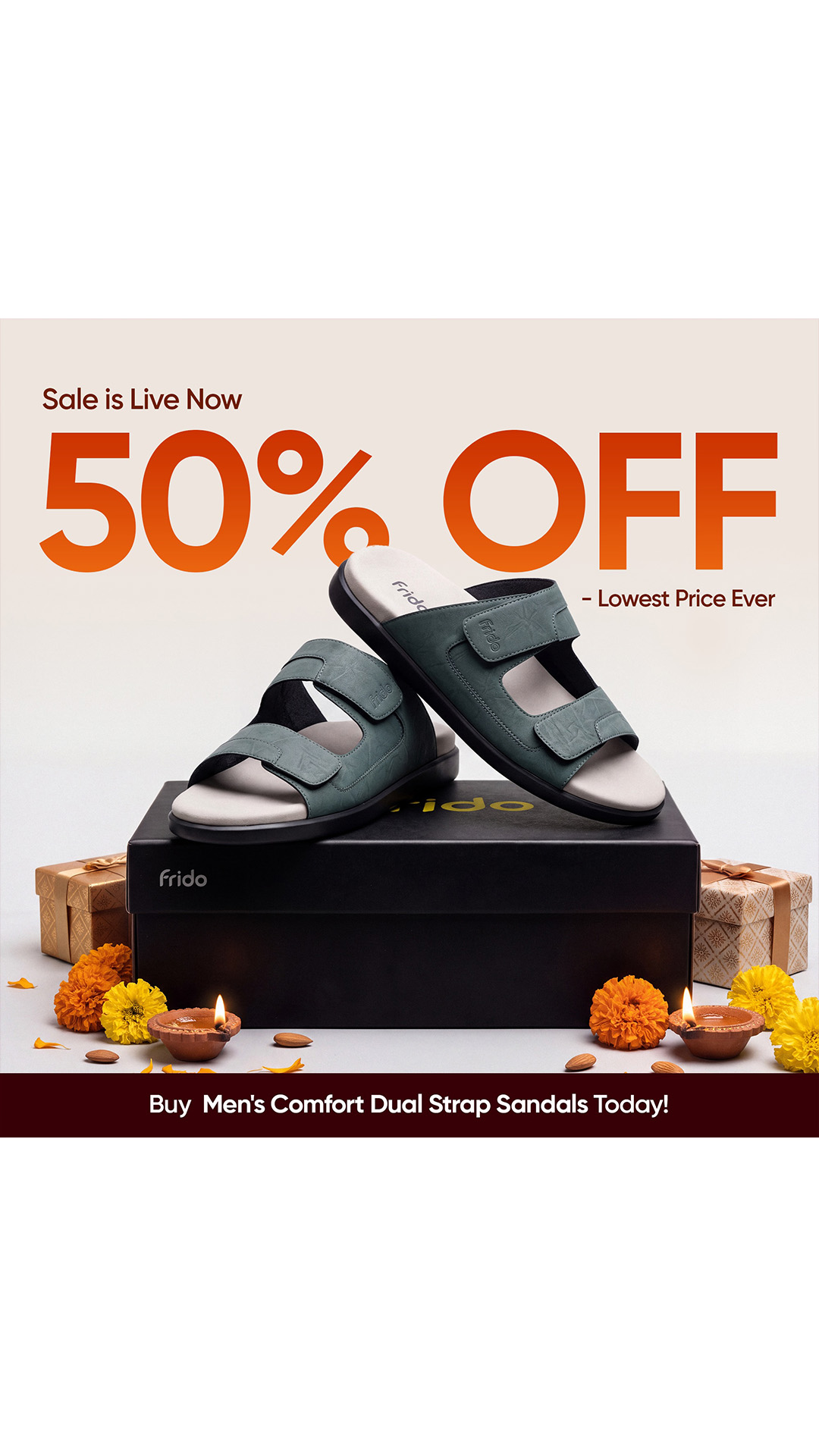 Frido Facebook ad: Grand Diwali Sale