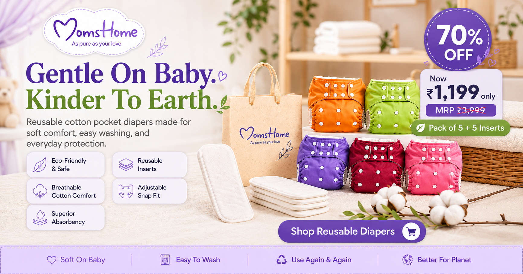 MomshomeOrganic Facebook ad