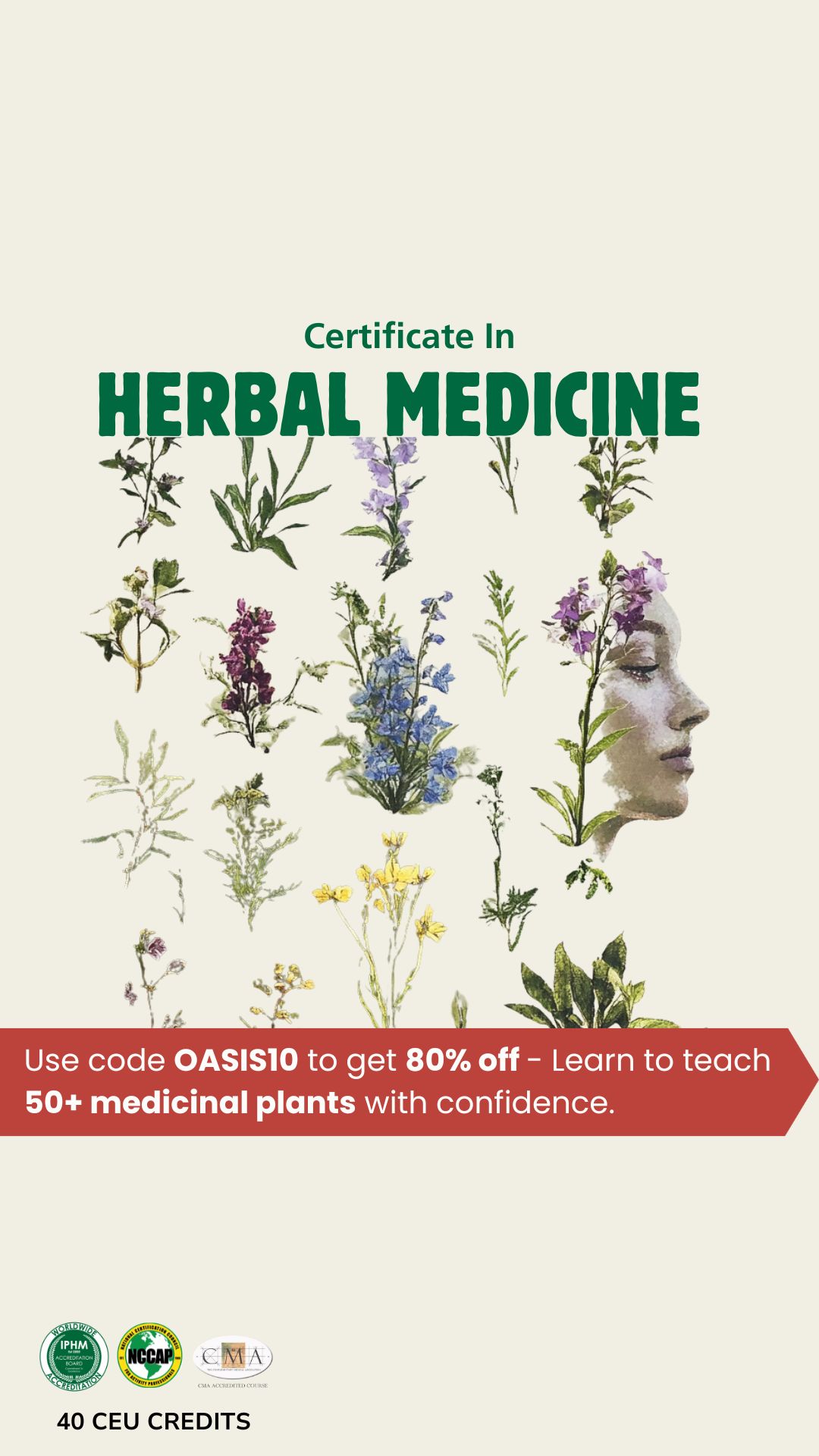 Alma Oasis Facebook ad