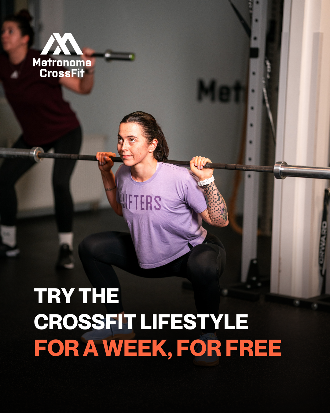 Metronome CrossFit Facebook ad