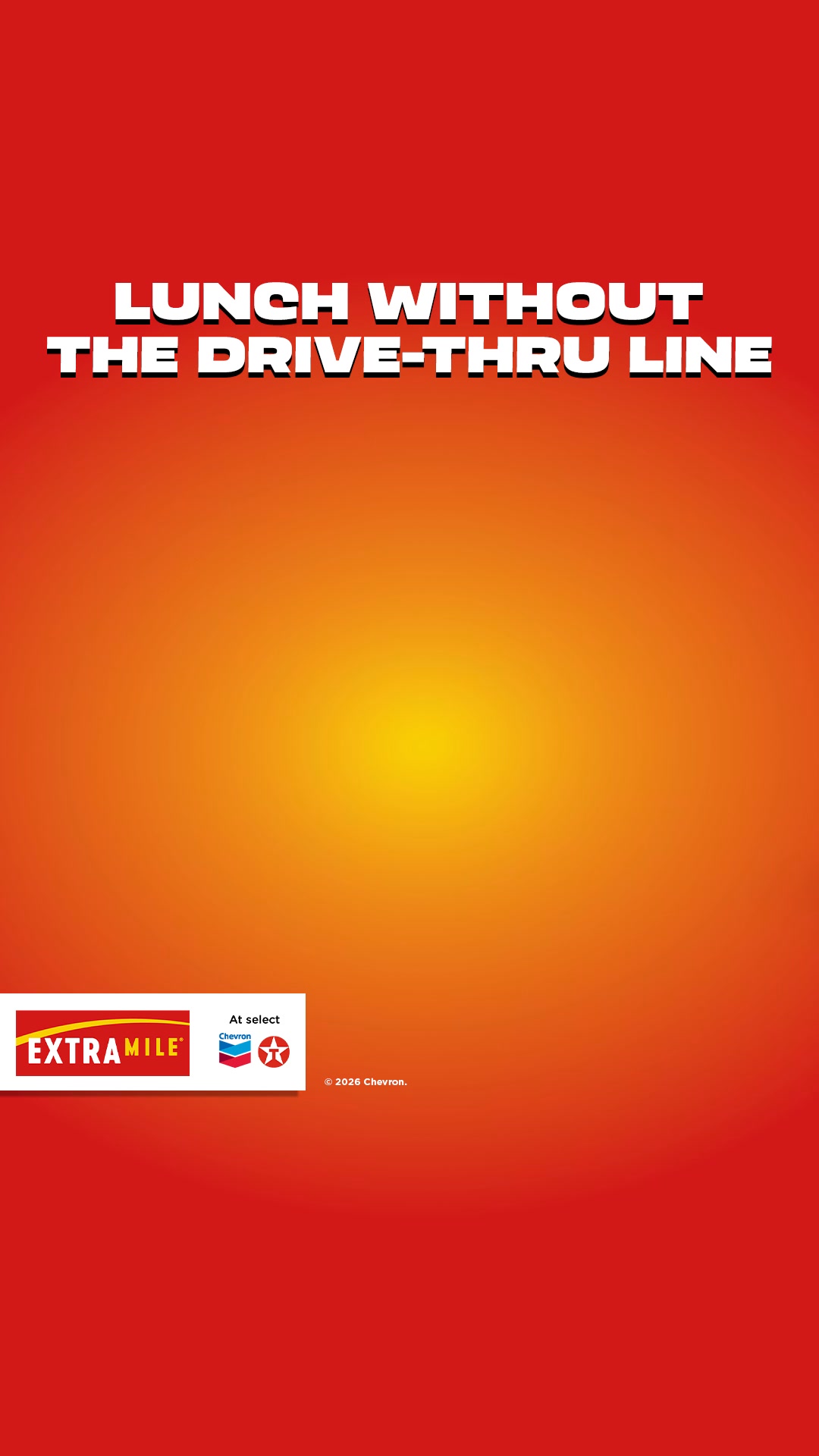 ExtraMile Facebook ad: Grab Lunch at ExtraMile