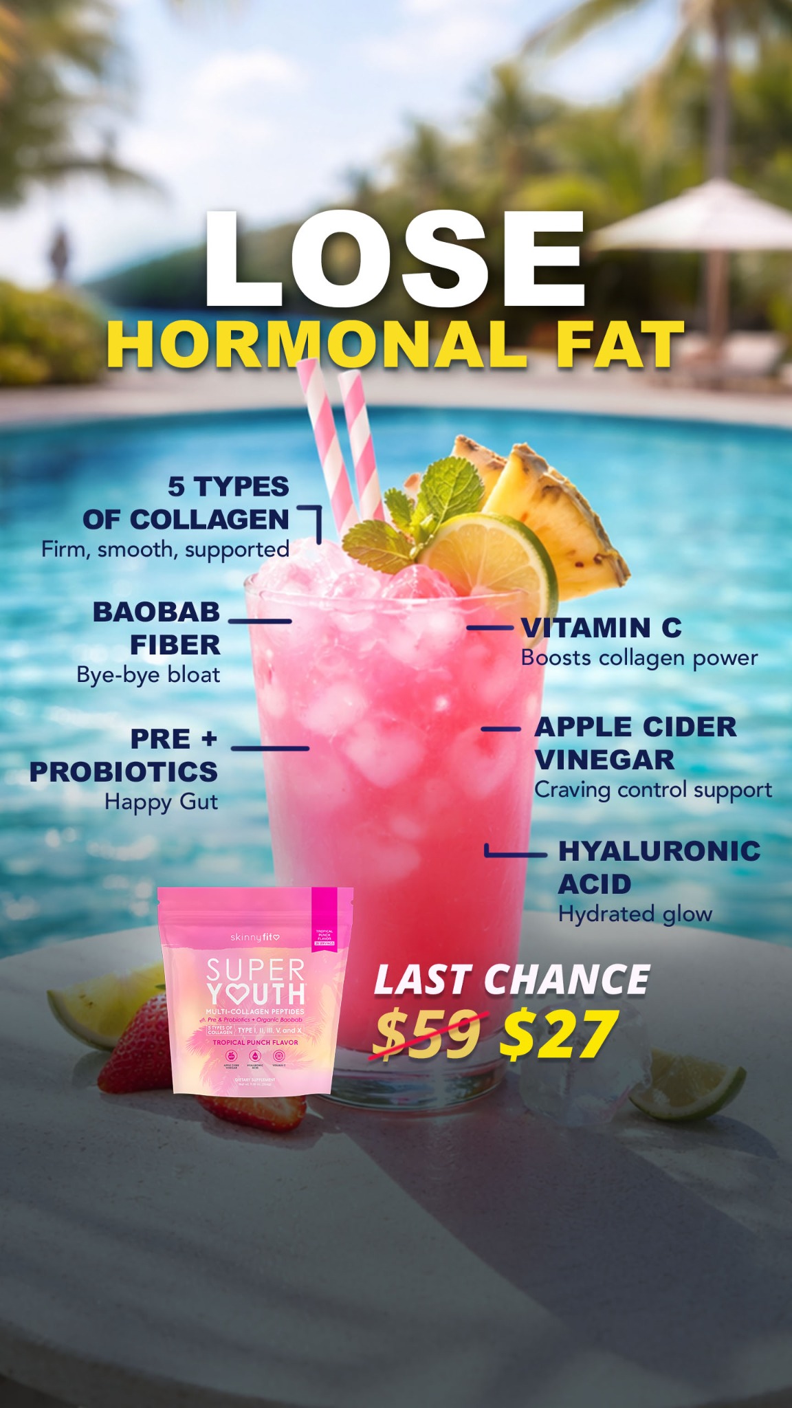 SkinnyFit Facebook ad