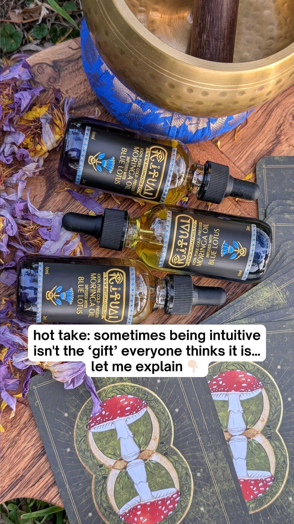 Ritual Oils Facebook ad