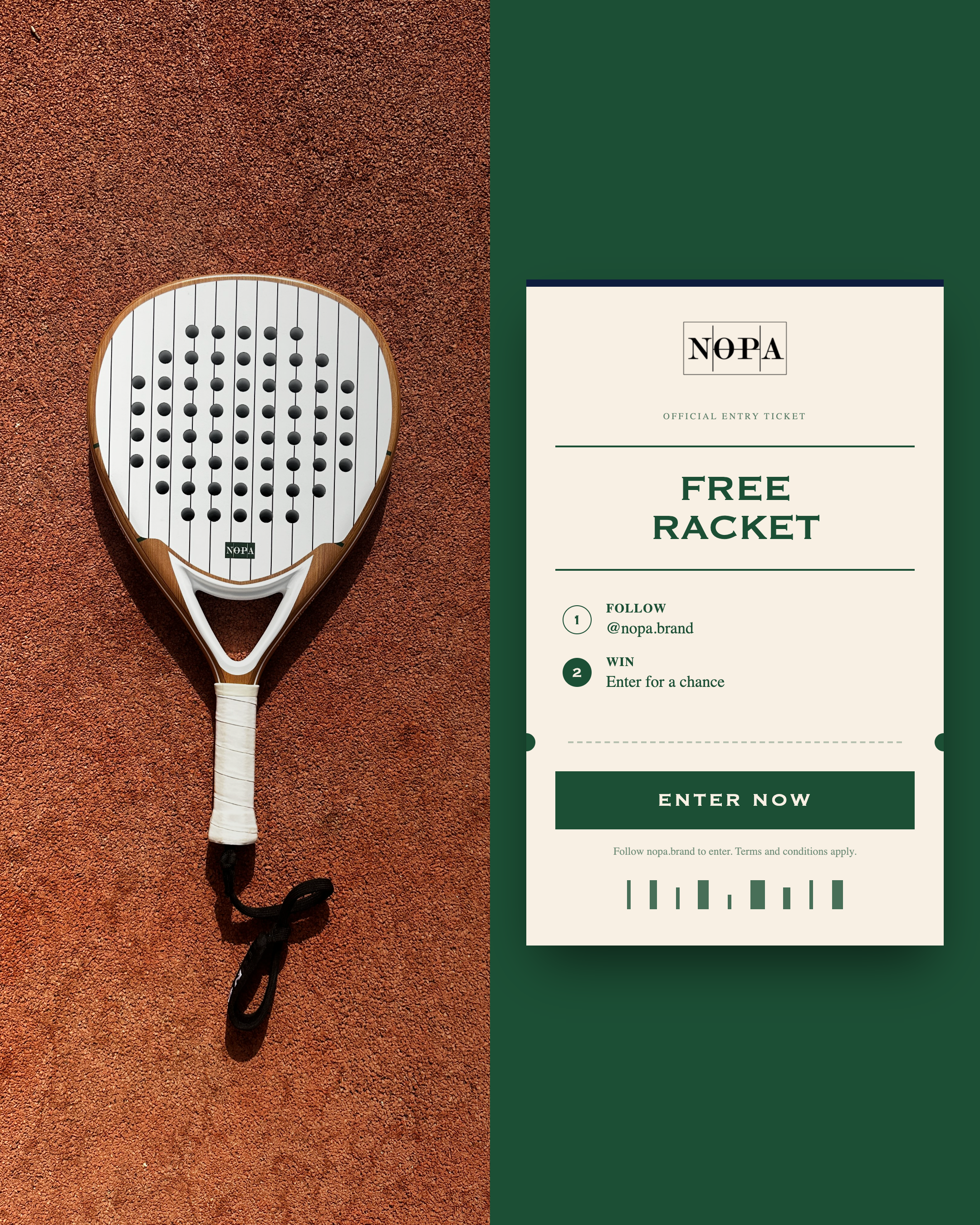 NOPA Facebook ad: Consider this your invitation to the club.