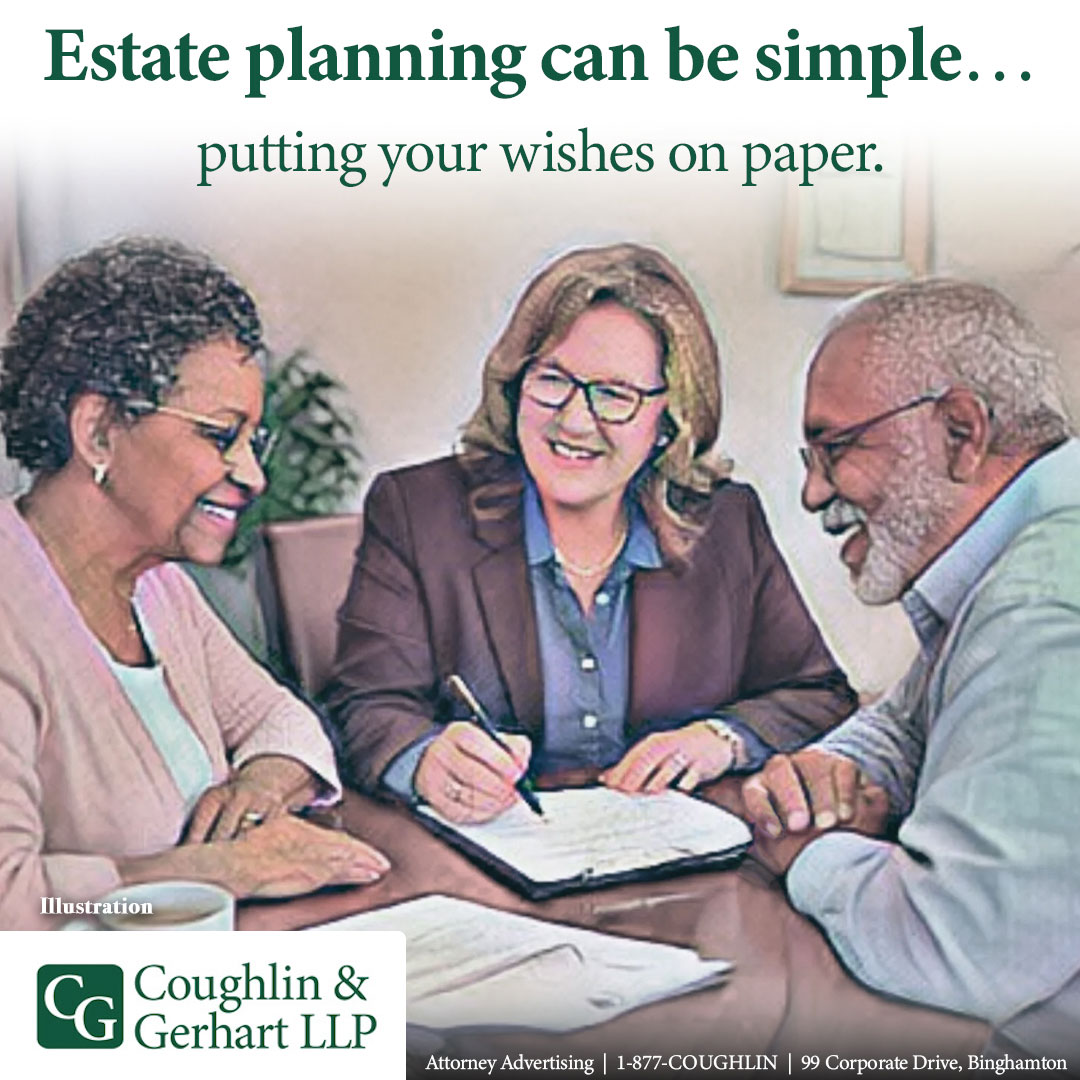 Coughlin & Gerhart, LLP Facebook ad: Let's Talk