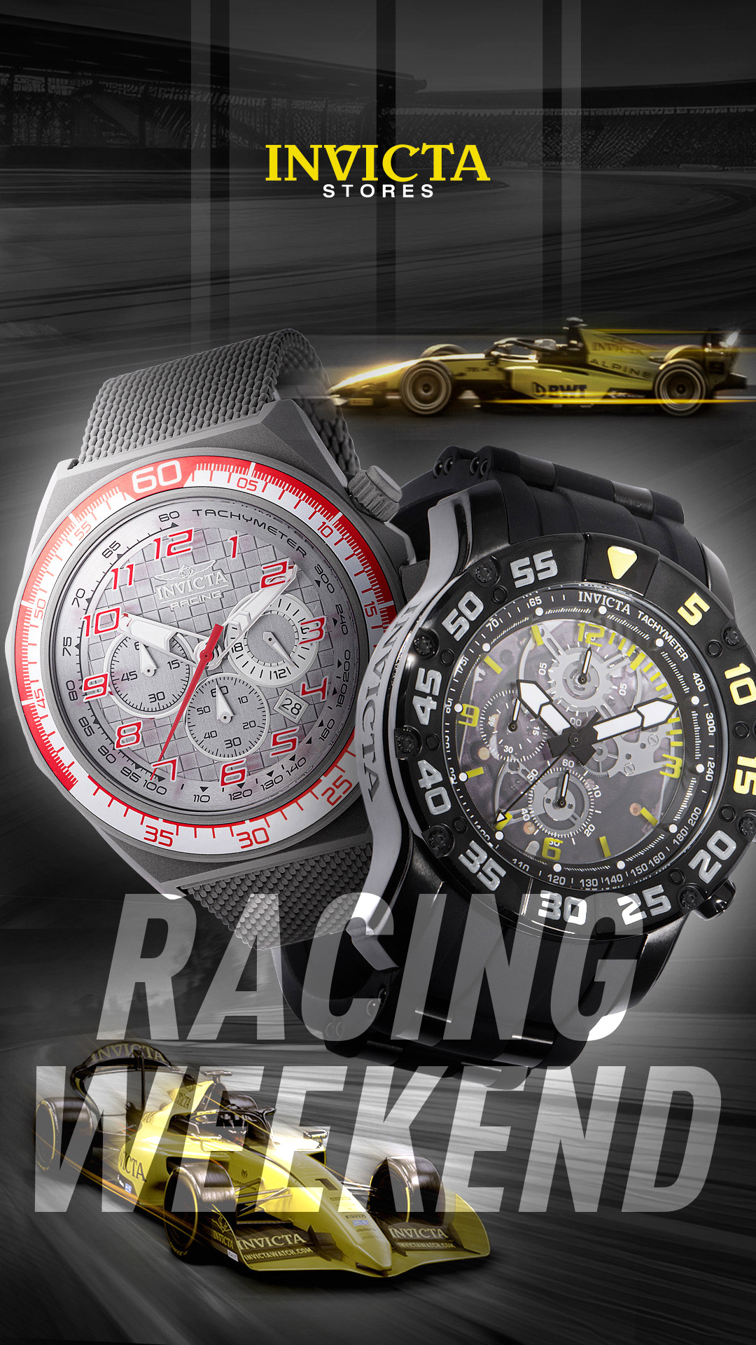 Invicta Stores. Facebook ad