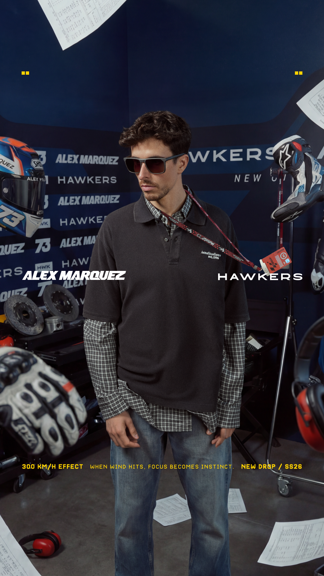 Hawkers Co. Facebook ad