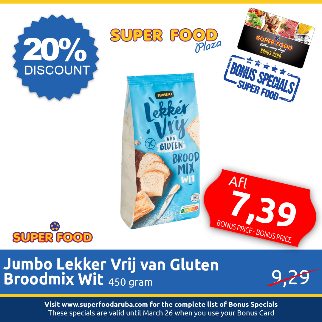 Super Food Plaza Aruba Facebook ad