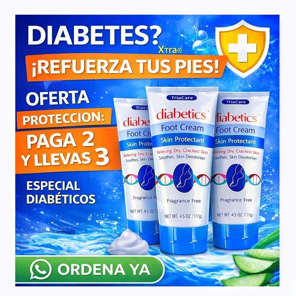 Krito Shop Facebook ad: ¿Tienes diabetes y sufres de pies resecos o…