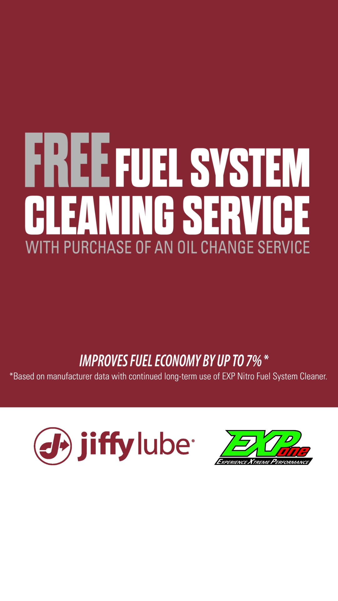 Jiffy Lube - Stonebriar Auto Services, LLC Facebook ad from May 1, 2026