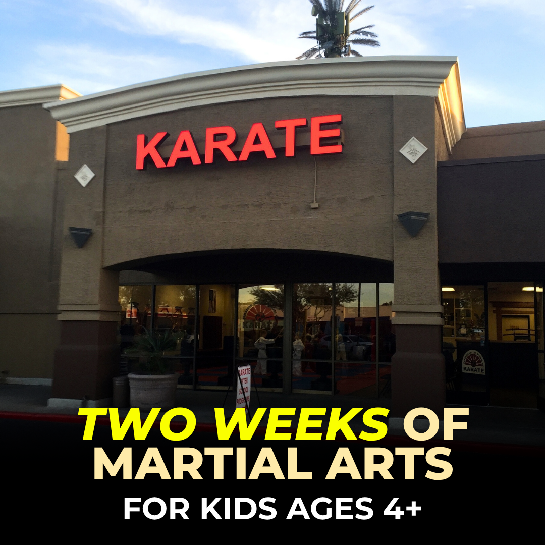 Paradise Valley School of Karate Facebook ad