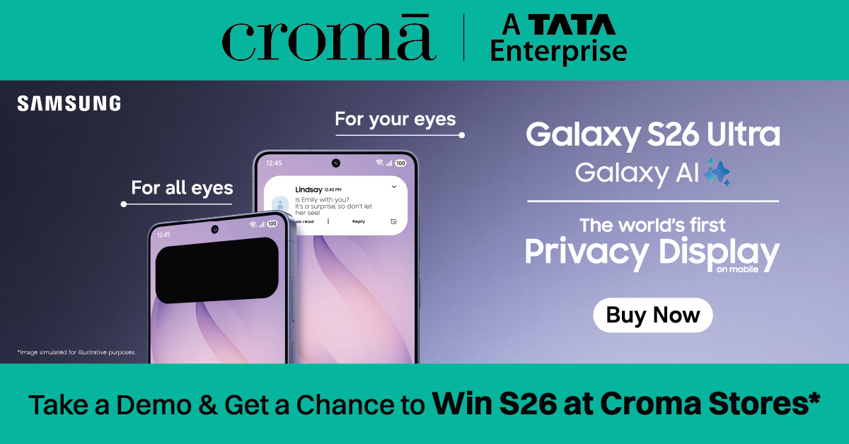 Croma Facebook ad