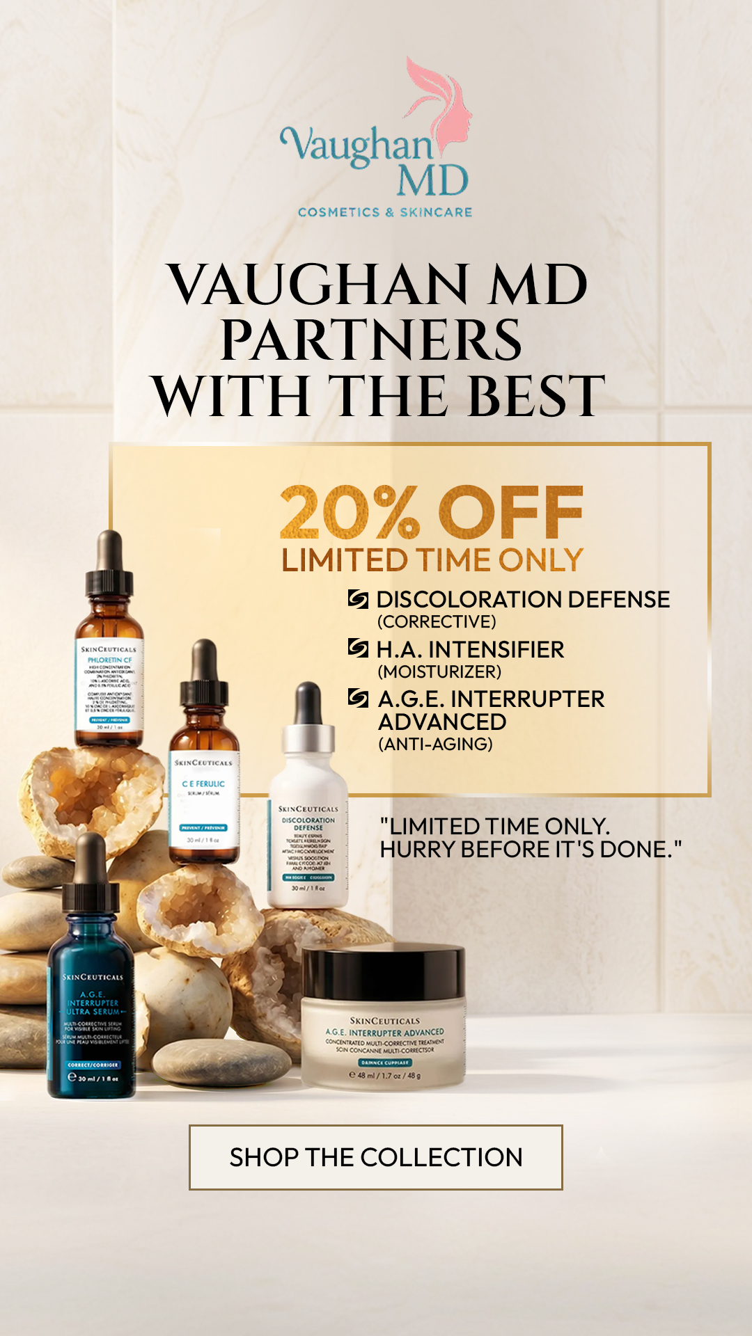 Vaughan MD Cosmetics Facebook ad