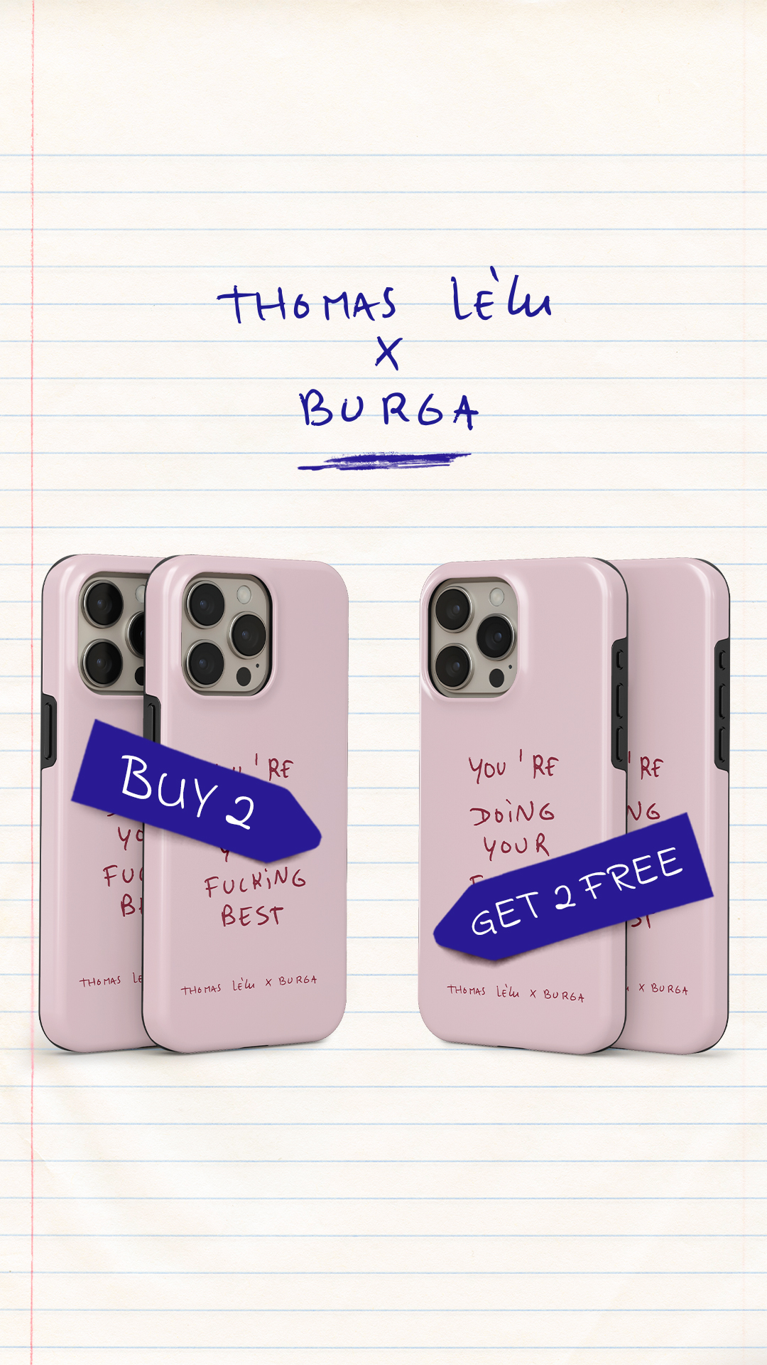 BURGA Facebook ad